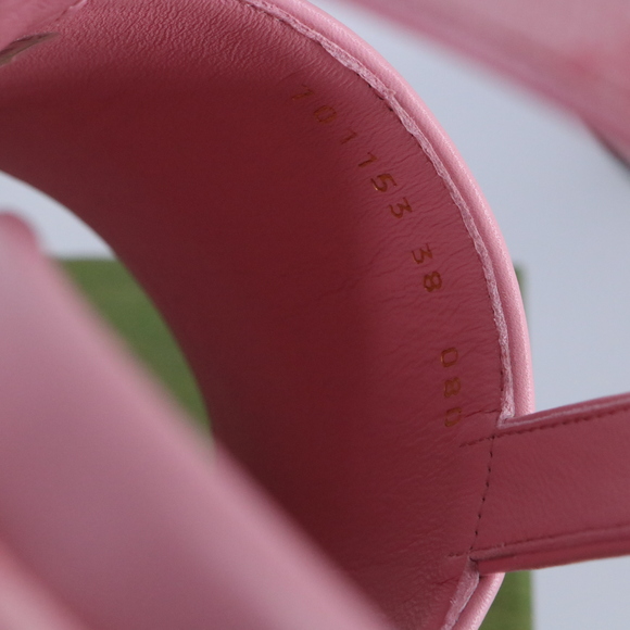 Gucci 38 Candy Pink GG supreme Platform Y2K Chunky Platforms E787 - Picture 10 of 15